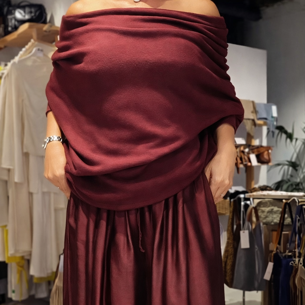 Gabriella | Completo Elegante Spalle Scoperte