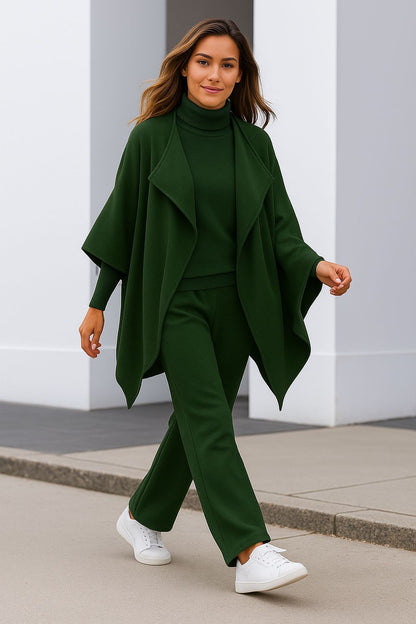 Elena – Completo Cardigan, Maglia & Pantalone